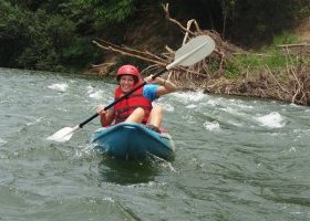 Kayaking on rivers around Luang Prabang
