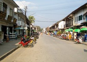 City centre of Luang Prabang
